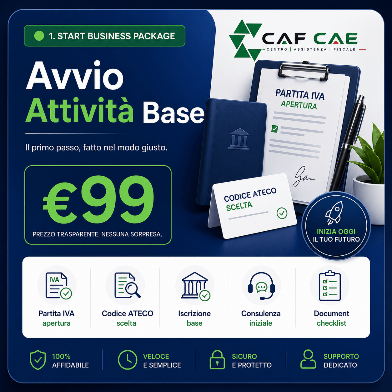 Avvio Attività Base