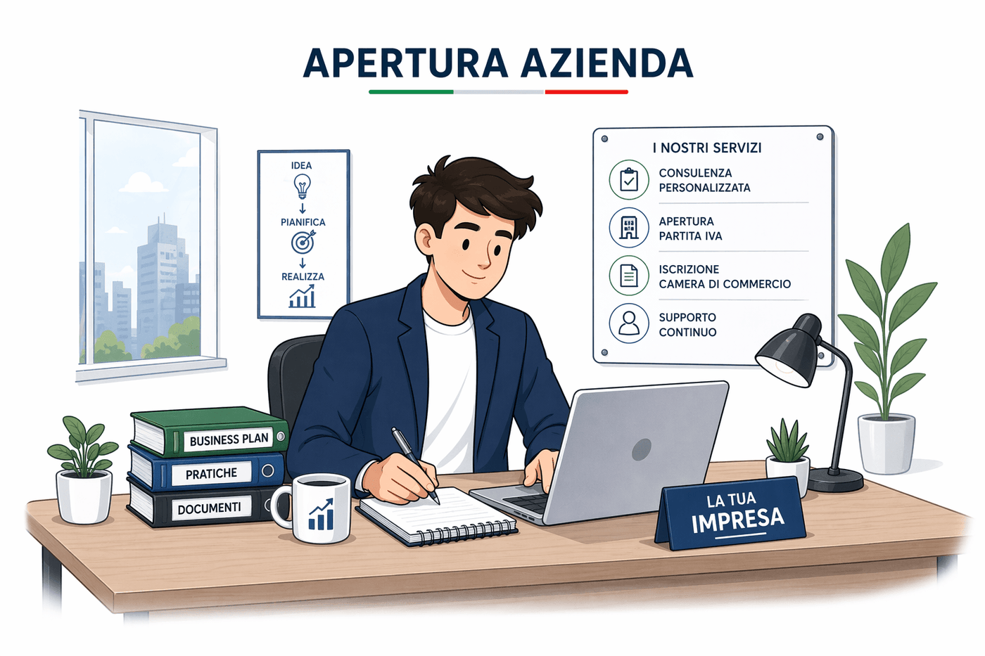 Apri la Tua Azienda con CAF CAE