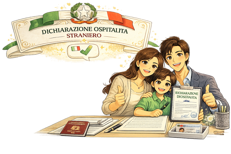 Declaration of Hospitality for a Foreigner