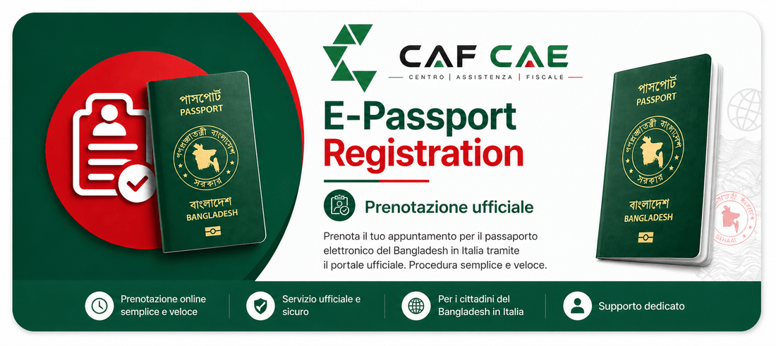 E-Passport Registration Bangladesh (Italy)