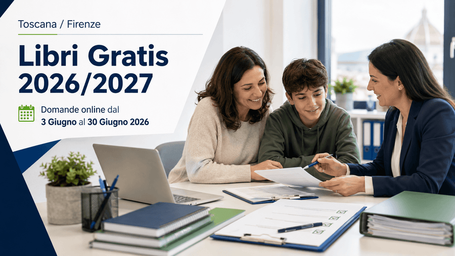 Toscana: Libri Gratis 2026/2027 per studenti