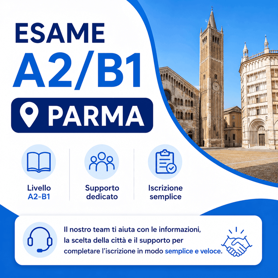 Esame A2/B1 Parma