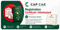 Registrazione Certificati / Attestazioni (Italy)