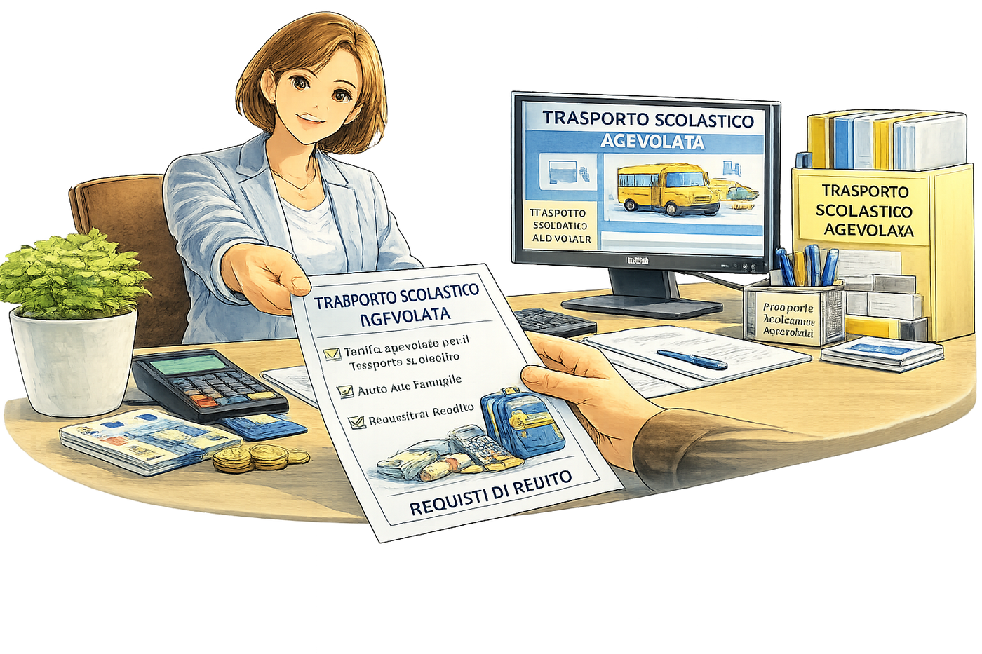 Trasporto Scolastico Agevolato