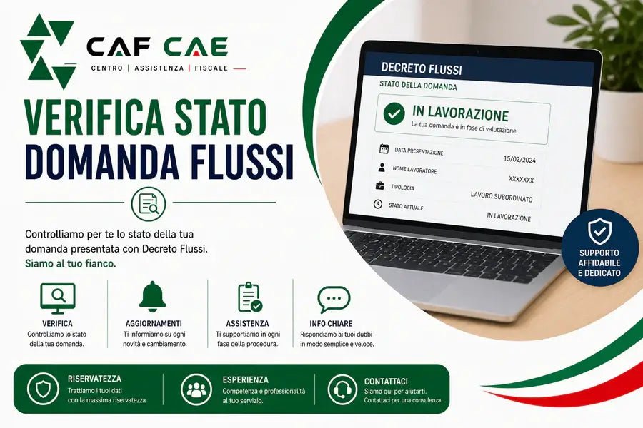 Verifica Stato Domanda Flussi (Italia)