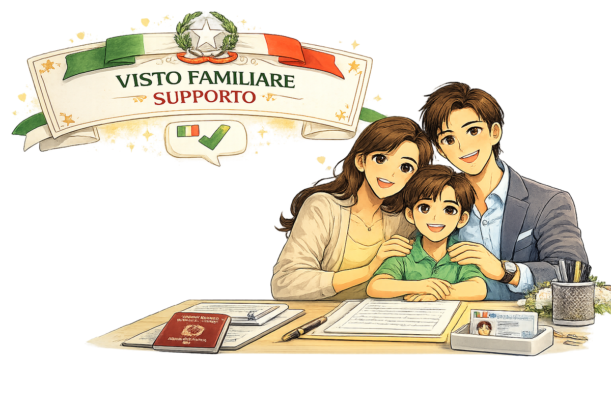 Visto Familiare Supporto